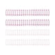 thumbnail image 1 of Cinch Wire Espirales 1.58 cm - 4 Unid Rosado American Craft, 1 of 3