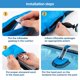 thumbnail image 5 of Rampa de Escape para Animales de Piscina LCHUANG con 2 Almohadillas Reflectantes, 5 of 7