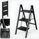 thumbnail image 1 of Escalera Hardpro 3 Escalones Plegable Carbono 81.5cm, 1 of 7