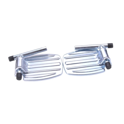 Ioensy - Pedal De Reposapiés De Silla De Ruedas Instalación Fácil De La Pierna Del Pie Legrest Ergonómica Descansa Hierro Con Eje