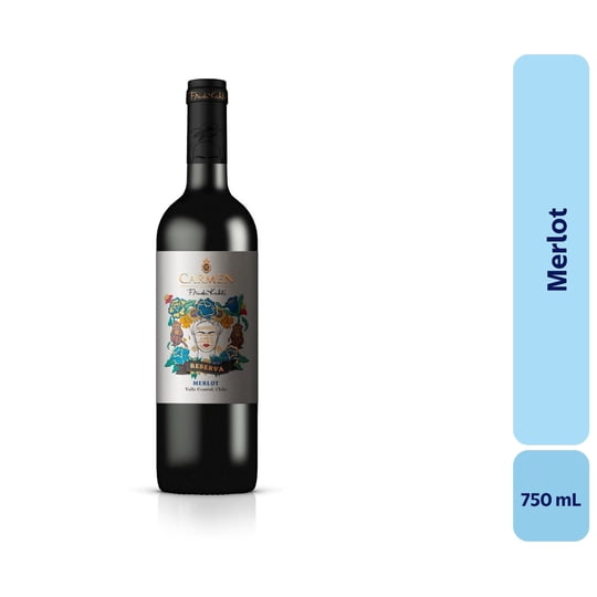 Vino Merlot Botella 750 mL Carmen