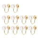 thumbnail image 1 of 10 Uds Clip En Pendientes Convertidores Metal Oreja Clips DIY Para Hombres Niñas Mujeres Oro, 1 of 3