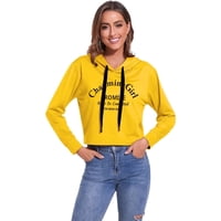 Likeshop - Polerón Deportivo Mujer Corto Gorro Verano Colores 0242