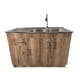 thumbnail image 1 of Kit Lavaplatos con mueble 120x50 Doble Cafe Secador Izquierdo, 1 of 5