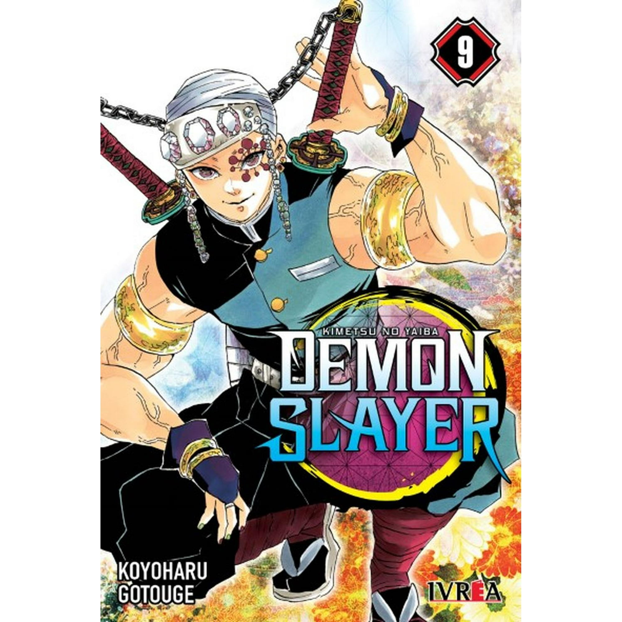 Manga Demon Slayer: Kimetsu No Yaiba 09 Ivrea Argentina