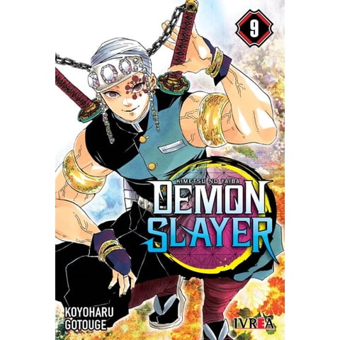 Manga Demon Slayer: Kimetsu No Yaiba 09 Ivrea Argentina