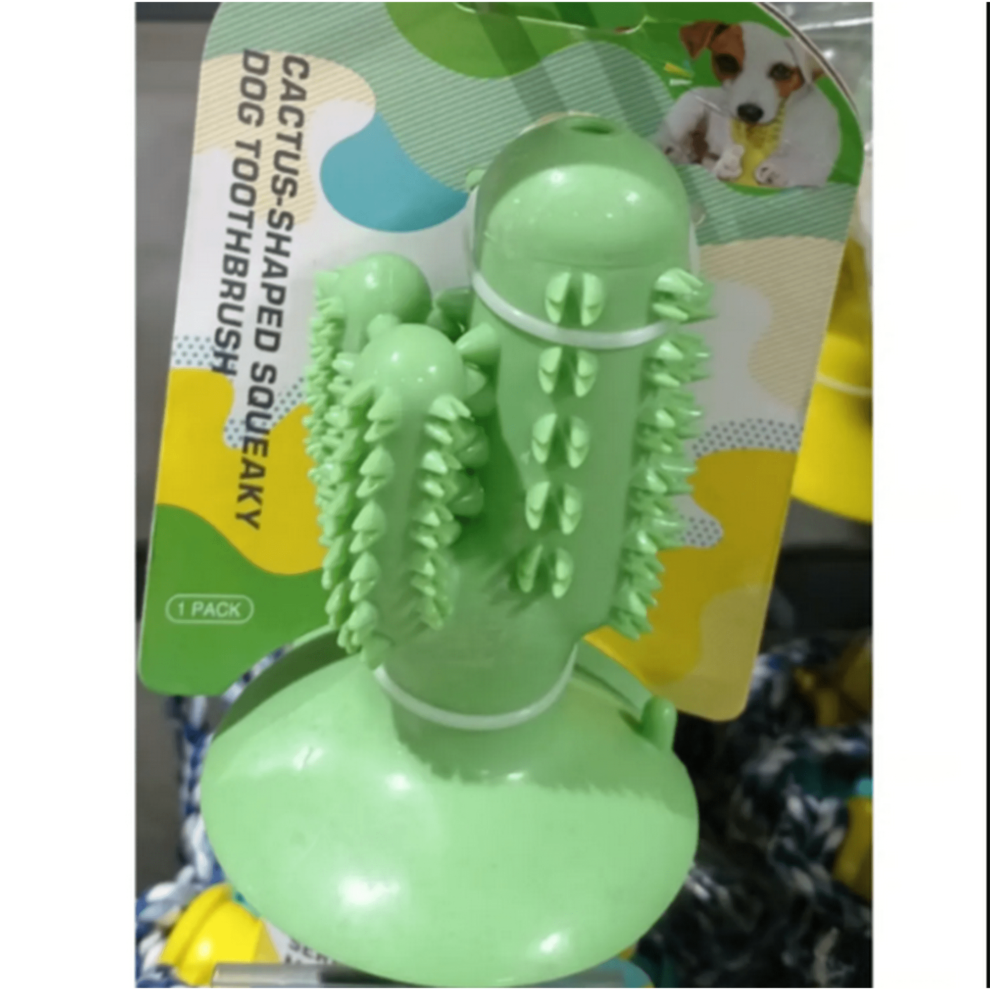 Genérico - Juguetes Perro Masticar Cepillo De Dientes Verde