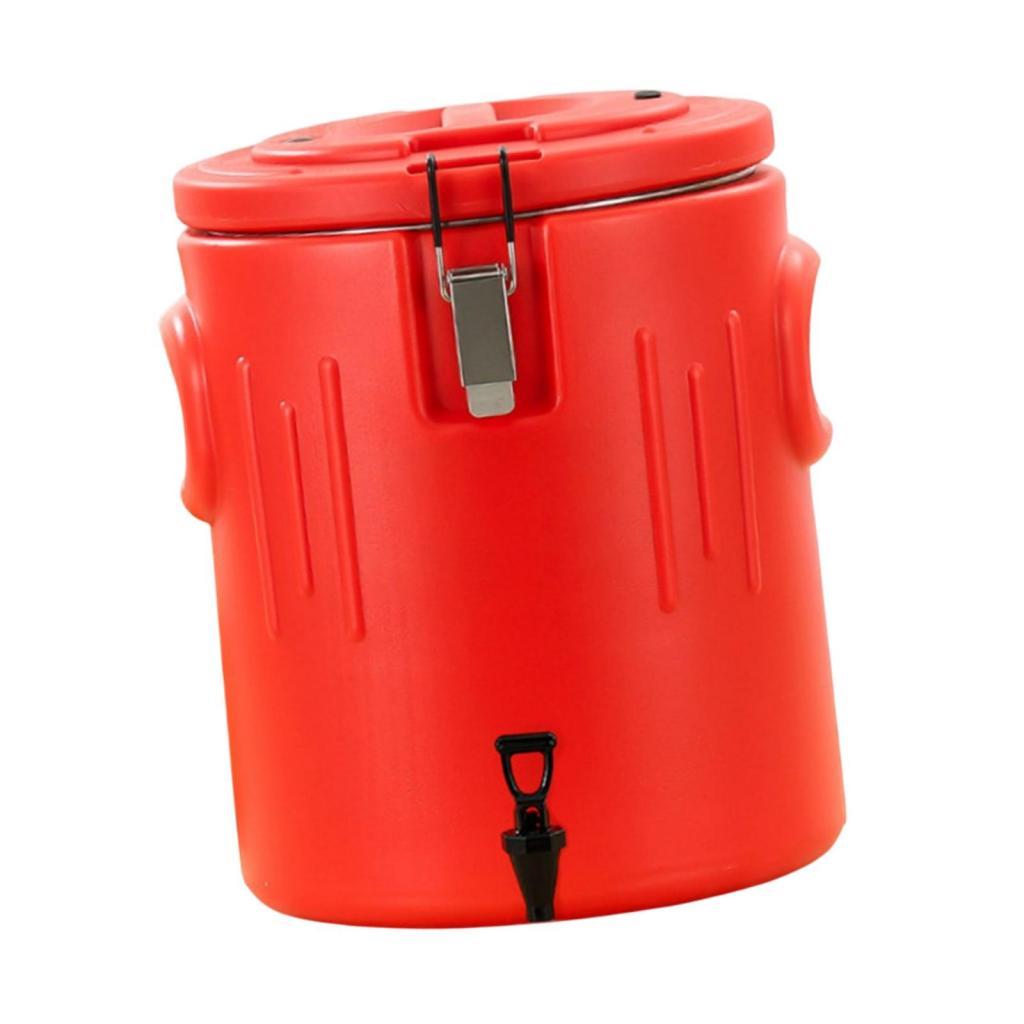 Bothyi - Cubitera Con Asa Soporte Para Hielo Tres Paredes Para Acampar Boda Granja