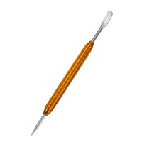 Magideal - Bolígrafo De De Material Acero Inoxidable, De Decoración De Más Leche, De Flor De Extracción De Más Leche Para Decoración De Oro