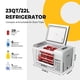 thumbnail image 5 of Refrigerador BougeRV de 23 cuartos de galón, 12 V/24 V DC 110-240 V AC, 5 of 9