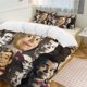 thumbnail image 1 of Goosebumps Slappy Quilt Set Thicken Soft 3 Pieces Bedding Set All Season Duvet Cove with 2 Pillowcases for Adult Women Girls Teens Home Room Decor, 1 of 5