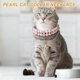 thumbnail image 5 of Collar de Perlas para Perro Uxcell, Collar de Gato con Perlas Brillantes, Lujoso Collar de Mascota con Cristales de Diamantes, Collar de Boda Lindo, (Negro, S), Para Mascotas Pequeñas, 5 of 7