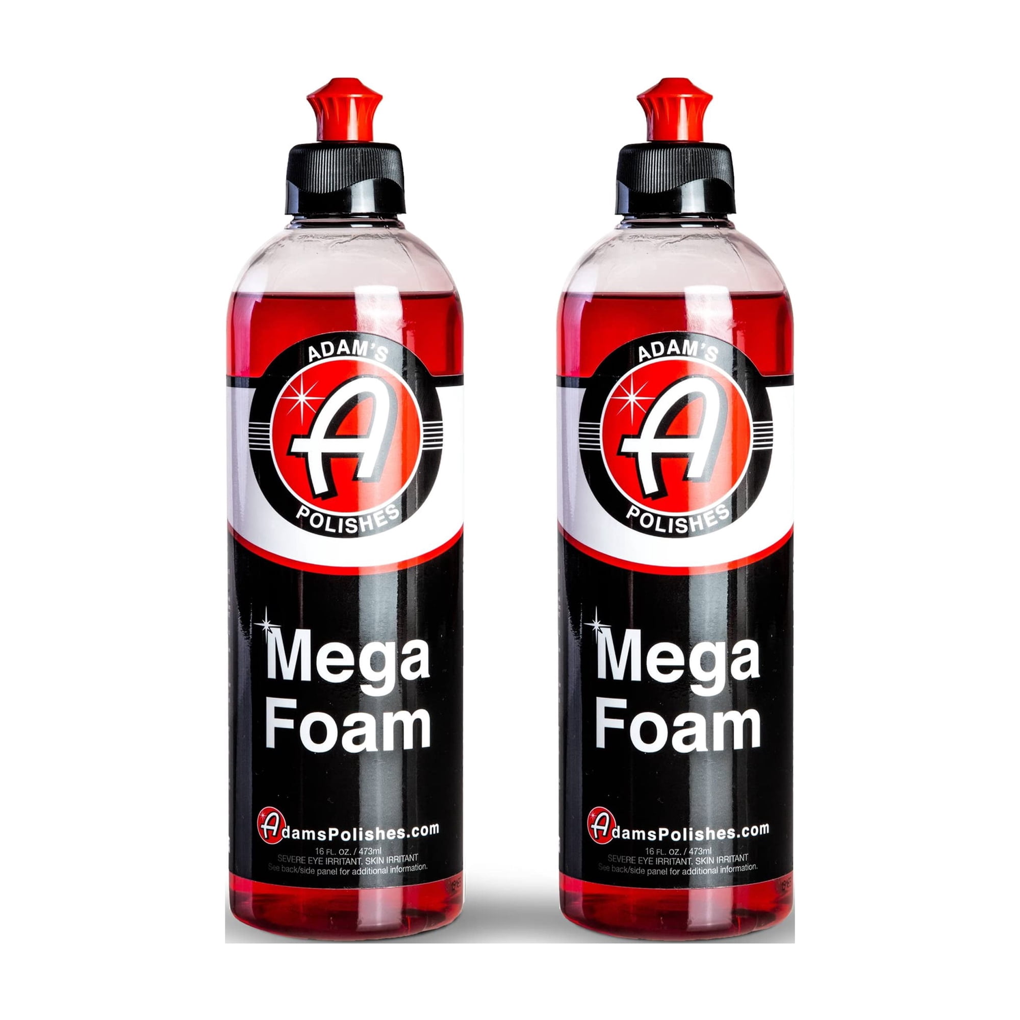 Champú Para Coche Adam's Polishes Mega Foam, 473 Ml (paquete De 2)