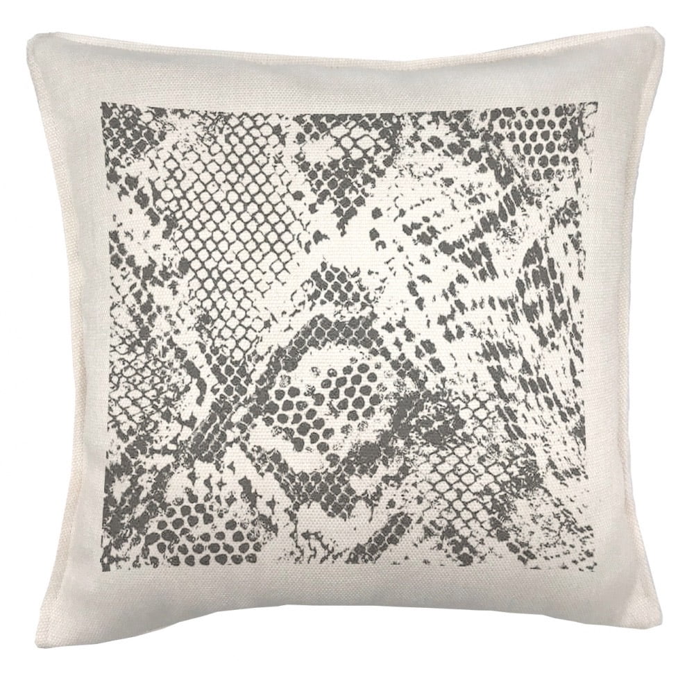 Tuyo Print - Cojín Cobra Gris 45x45
