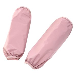 Bothyi - 2 Piezas De Mangas Impermeables Antisuciedad Protectora Para Limpiar Cocinar Rosa