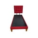 thumbnail image 1 of Cama De Plaza Lino Rojo, 1 of 3