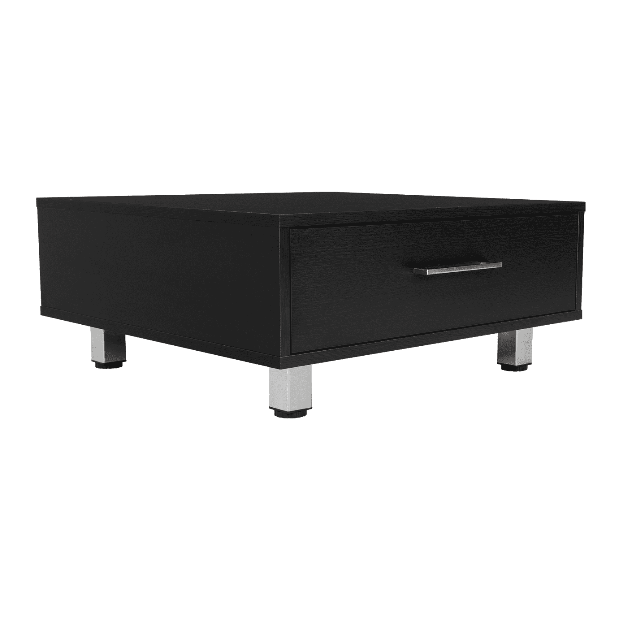 Fmfurniture - Mesa De Centro 1 Cajón Fm-001n - Negro