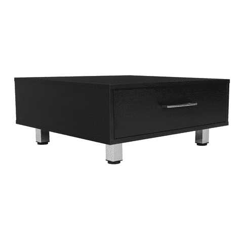 Fmfurniture - Mesa De Centro 1 Cajón Fm-001N - Negro