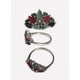 thumbnail image 3 of Anillo de plata 925 con Piedras semi preciosas; talla 8 USA - talla 17 española, 3 of 3