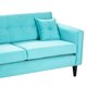 thumbnail image 3 of Sofa New Retro 3 Cuerpos Felpa 00 Turquesa, 3 of 5
