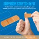thumbnail image 3 of MEDca Flexible Fabric Bandages, 3" x 1", Latex-Free, 200 Count, 2 Pack, One Size, 3 of 9