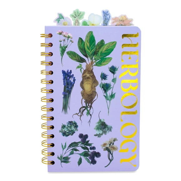 Cuaderno espiral Harry Potter Hogwarts Herbology 75 páginas