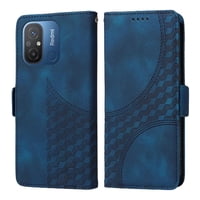 Carcasa Foxdock Xiaomi Redmi 11A 4G De Cuero Pu, Diseño Acolchado Clásico, Protección Contra Caídas Y Rayones