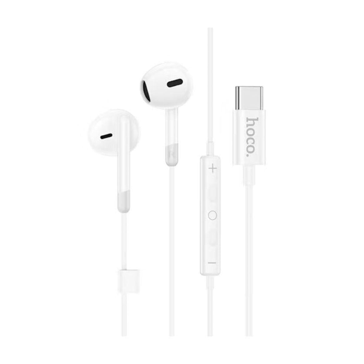 Audifonos Tipo C Hoco Blanco