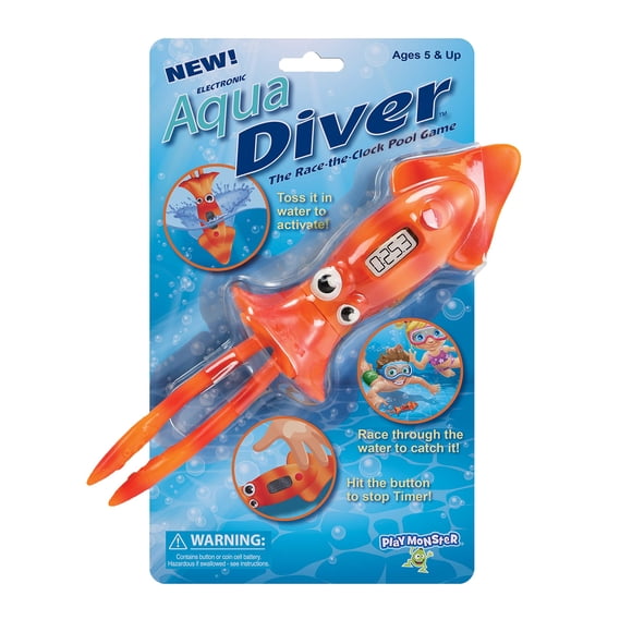Juego de billar PlayMonster Aqua Diver The Race-The-Clock Orange