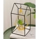 thumbnail image 2 of Porta Candelabro Metálico Diseño Casa 26x13 cm, 2 of 3