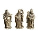 thumbnail image 4 of Estatua De Fu Lu Shou Fuk Luk Sau Estatuilla Lucky Immortals Adornos Para Hotel, 4 of 5
