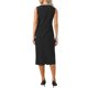 thumbnail image 3 of INSPIRE CHIC Conjunto de Falda de Traje de 2 Piezas para Mujer Verano Conjunto de Trabajo de Negocios Chaleco sin Mangas Blazer y Falda Recta XL Negro, 3 of 6