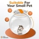 thumbnail image 3 of Pelota de ejercicio para hámster Happy Habitats, transparente, 7 pulgadas, 3 of 7
