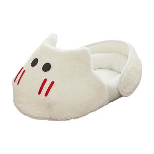 Ioensy - Cama Para Gatos Tipo Pantuflas, Cálida Y Moderna, Para El Invierno, Para Dormir, Para Mascotas, L