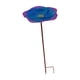 thumbnail image 4 of Comederos Para Pájaros Con Estaca, Ba?os En Forma De Flor Para Patio, Césped, Patio Trasero, Color Morado Y Azul, 4 of 5