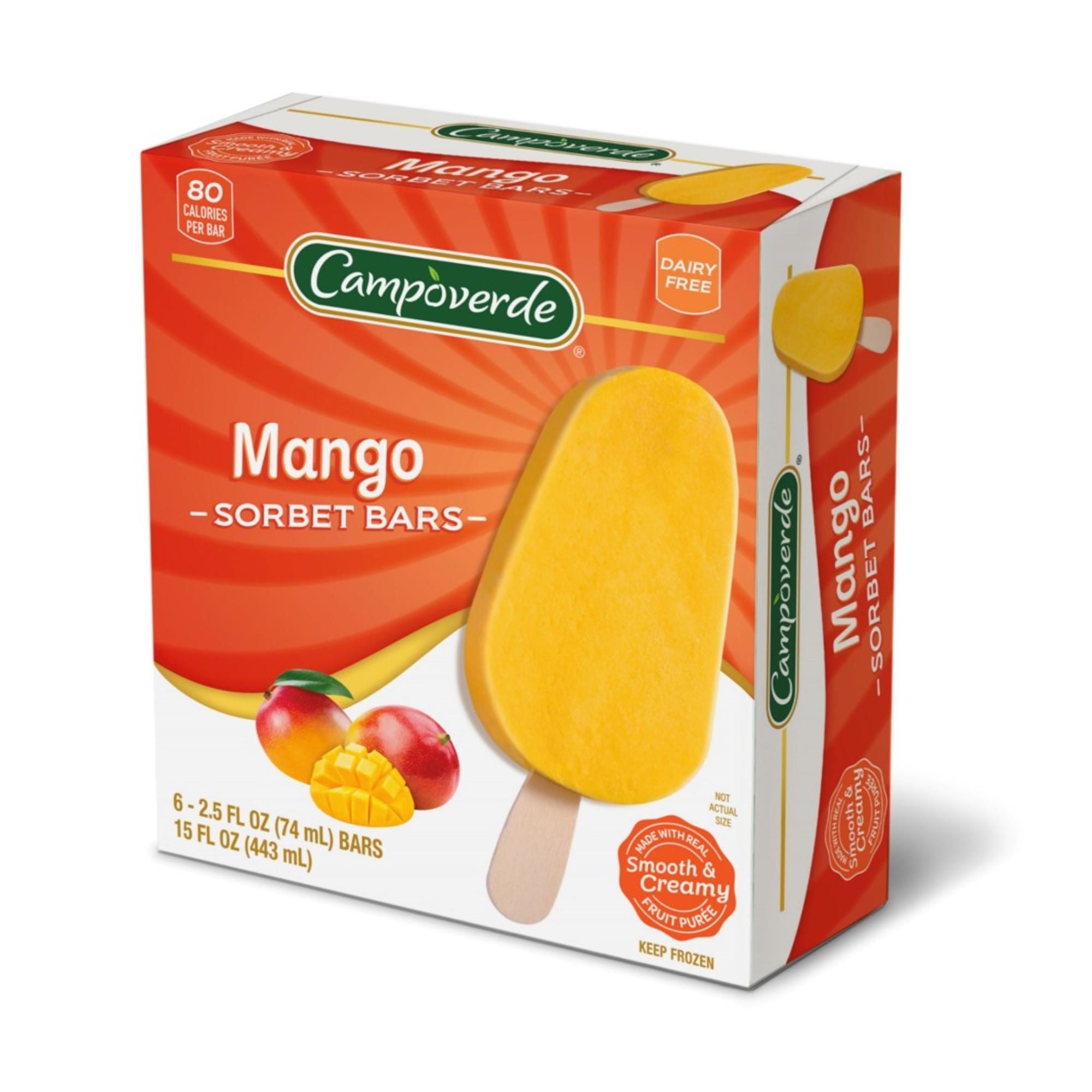 Helado Paleta Mango Caja 443 ml Campoverde