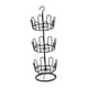 thumbnail image 4 of Zapatero Giratorio Multiusos Para Lavadero, Hogar, Balcones Al Aire Libre, Negro, 3 Niveles, 4 of 5