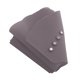 thumbnail image 1 of Collar De Corte De Pelo Silicona Ajustable Impermeable Peluquería Salón Gris, 1 of 5