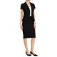 thumbnail image 4 of INSPIRE CHIC Traje de Negocios para Mujeres de 2 Piezas Conjunto de Atuendo para Maestras de Regreso a Clases Chaqueta Blazer de Manga Corta y Falda Lápiz XL Negro, 4 of 7