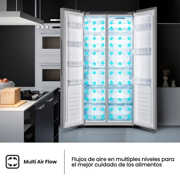 Refrigerador Hisense Side By Side No Frost / Rs820Nv 652 Litros