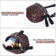 thumbnail image 5 of Bandolera Weighnixis, espaciosa, de nailon, color marrón leopardo, 5 of 8