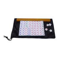 Bothyi - Mini Juego De Mahjong Chino Con Estuche De Transporte Para Juego Chino
