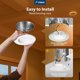 thumbnail image 4 of Luces empotrables LED Amico, paquete de 12, 14 cm, 5 temperaturas de color, regulables, 12 W, 4 of 6