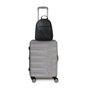 Nautica - Pack Maleta Cabina S (10 Kg) Ibiza Gris + Mochila Malik Negro