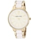 thumbnail image 1 of Reloj Ak 1412ivgb De Resina Marfil En Tono Dorado Para Mujer, 1 of 5