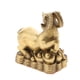 thumbnail image 3 of Figura Decorativa De Doce Animales Chinos De Latón Puro, Amuleto De La Suerte, Cabra, 3 of 5