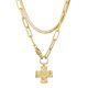 thumbnail image 1 of Collar James Michelle con Cadena Gruesa y Cruz para Mujer, 1 of 5