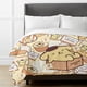 thumbnail image 2 of Pom Pom Purin Bedding Sets Cartoon Duvet Cover Lightweight 3 Piece Bet Sets for Kids Boys Girls, 2 of 5