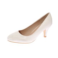 Vía Franca - Zapato Taco Blanco Cellina