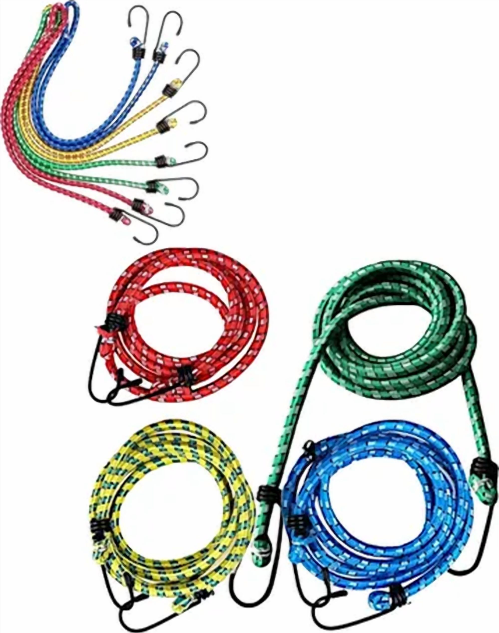 Genérico - Cuerda Elastica Pulpo Para Equipaje Amarre 1,8 Mts- 10Mm